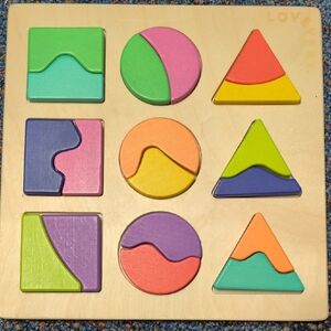 Lovevery Geometric Shape Puzzle for Kids